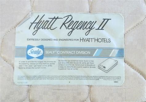 hyatt regency mattress.